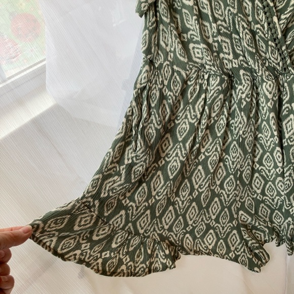 Lily Rose Green Patterned Romper XXL - Picture 6 of 10